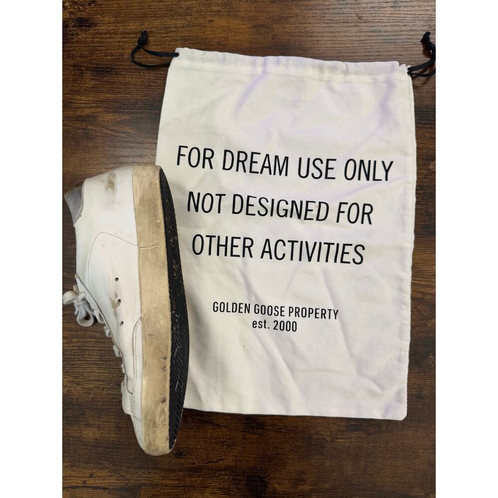 Golden Goose Superstar Sneaker RIGHT FOOT ONLY White Blue Size EU 40 Single BAG - Picture 3 of 3